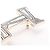 Accessorio Fibbia H Hermès Argento - vue 8