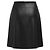 Saia de lã e nylon com fivela adornada com strass Chanel preta 2009 Preto - vista 2