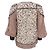 Ulla Johnson Cream / Purple Colette Blouse - view 3