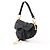 Borsa Classica Saddle Dior in Tela Nera - vista 2
