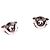 Orecchini Chanel Clover No. 5 per donne, in argento sterlingo 925 - vista 6