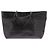 Fendi Handtasche aus schwarzem gemustertem Leder - Ansicht 2