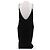 Céline Vestido largo negro de seda - vista 2