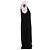 Céline Vestido largo negro de seda - vista 3