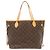 Louis Vuitton Neverfull MM Monogram Tote Bag Braun - Ansicht 2