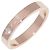 Diamantring aus Roségold C de Cartier Au750 Größe 48 Golden