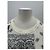 Autre Marque Robe à sequins imprimé bandana blanc et bleu White - view 5