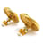 Orecchini a clip in oro Chanel D'oro  - vista 3