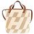 Borsa Tote/Borsa a Spalla H Ambier PM di Hermès D'oro - vista 3