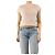 Prada Set top in maglia rosa e marrone - taglia UK 10 Multicolore