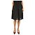 Prada Gonna midi in broderie anglaise marrone - taglia UK 6 Nero