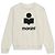 Isabel Marant Sudadera "Marant" en algodón mezclado Beige