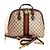 Bolso Gucci Ophidia Top Handle Beige Lona GG Supreme