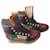 Sneakers multicolori Dsquared2 Marrone Rosso Blu Multicolore Beige Verde Porpora