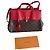 Borsa Louis Vuitton in pelle Monogram e pelle rossa grana Marrone Rosso