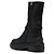 Botas de combate de cuero negro con hebilla Fendi - vista 5