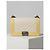 Borsa Chanel Boy Flap in pelle color crema Crudo - vista 3