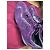 Salvatore Ferragamo Sneakers in camoscio viola Porpora - vista 2