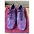 Salvatore Ferragamo Sneakers in camoscio viola Porpora - vista 4