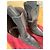 Bottega Veneta Botas de cuero negras con tacón Negro - vista 3