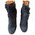 Botines Gucci de ante negro con flecos