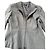 Autre Marque Gray zip jacket polyester Grey