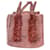 Autre Marque Rosa Strohtasche mit Fransen Pink  - Ansicht 1
