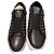 Sneakers Gianni Versace in pelle nera Nero