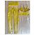 Leggings Adidas Amarillos de Elastano - vista 2