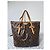 LOUIS VUITTON Borsa a Spalla Monogram Palermo GM Marrone/Beige - vista 3