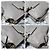 Borsa a tracolla Clifton in check House Burberry grigia Grigio - vista 10