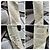 Borsa a tracolla Clifton in check House Burberry grigia Grigio - vista 5