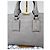Borsa a tracolla Clifton in check House Burberry grigia Grigio - vista 8