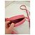 Céline Borsa a tracolla ovale Triomphe di Celine in pelle rosa - vista 5