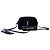Bolso de Hombro de Terciopelo Azul Marino Saint Laurent