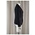 Saint Laurent Schwarze Jacke mit satinierten Revers - Ansicht 3