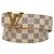 Cintura LV Initials Damier di Louis Vuitton Bianco