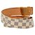 Cintura LV Initials Damier di Louis Vuitton Bianco - vista 3