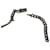 Collana Lunga Bassa in Catena Monogram Louis Vuitton Argento Multicolore - vista 6