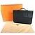 Borsa Tote Vintage Serviette Hermès Nero - vista 3