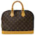 Borsa Alma Monogram Louis Vuitton Marrone  - vista 1