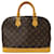 Borsa Alma Monogram Louis Vuitton Marrone  - vista 2