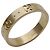 Anillo de banda de oro amarillo de 18K Gucci Dorado