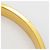 Hermès Hermes Kelly Bangle in Gold Plated Leather Blue Golden - view 9