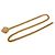 Chanel Gold Plated CC Diamant Charm Kette Gürtel Golden