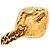 Chanel Gold Plated CC Diamant Charm Kette Gürtel Golden - Ansicht 3