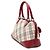 Borsa in tela Nova Check beige di Burberry - vista 2