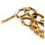 Chanel Gold Plated Medaillon Rue Cambon Kettengürtel Golden - Ansicht 2