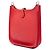 Hermès Evelyne I TPM in Pelle Clemence Rossa Rosso - vista 2