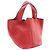 Hermès Picotin Lock 18 in Pelle Clemence Rossa Rosso - vista 2